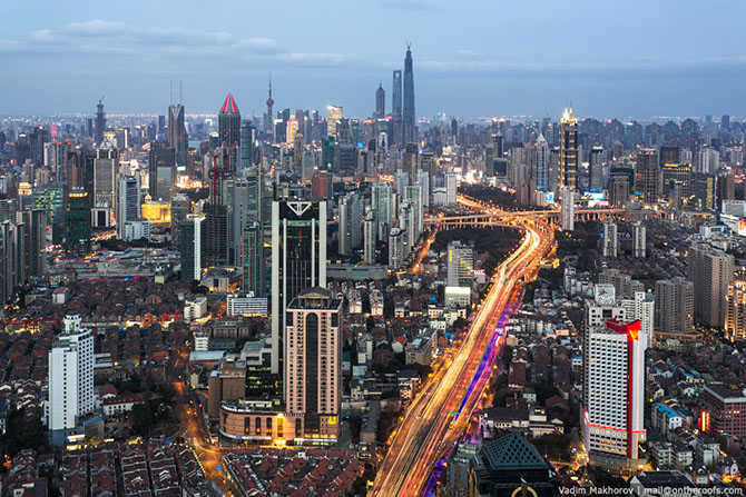 Шанхай с высоты (31 фото)