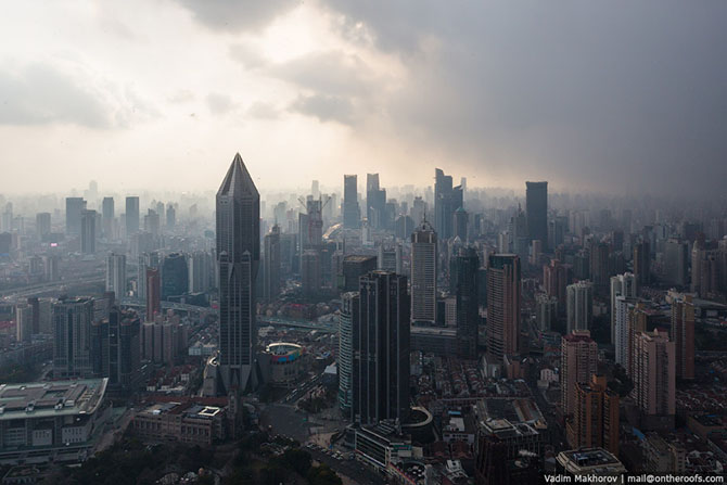 Шанхай с высоты (31 фото)