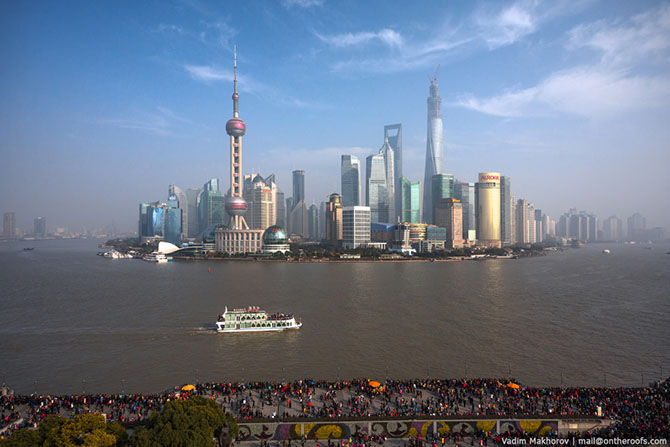 Шанхай с высоты (31 фото)