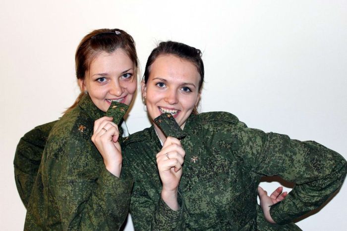 Симпатичные девушки из силовых структур России