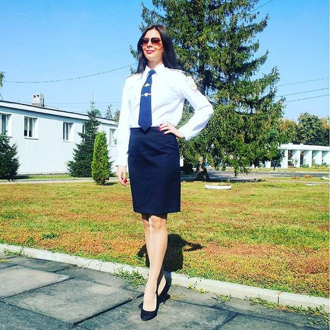 Симпатичные девушки из силовых структур России