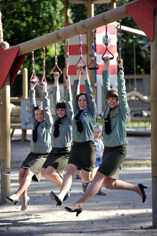 Симпатичные девушки из силовых структур России