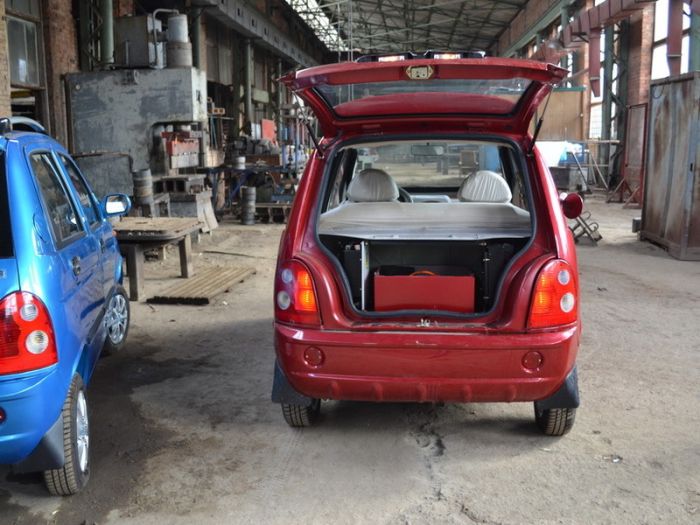 Российский электромобиль E-Car (19 фото)
