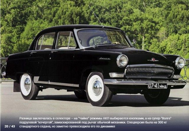 Спецавтомобили на службе КГБ