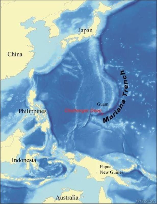Марианская впадина - самое глубокое место на Земле (21 фото)