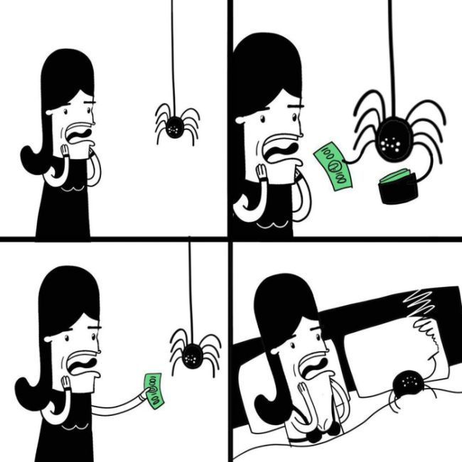 Смешные комиксы