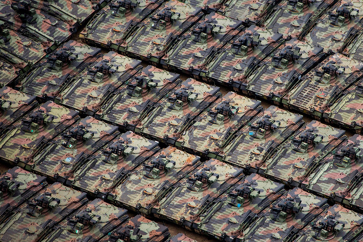 Кладбище танков под Берлином