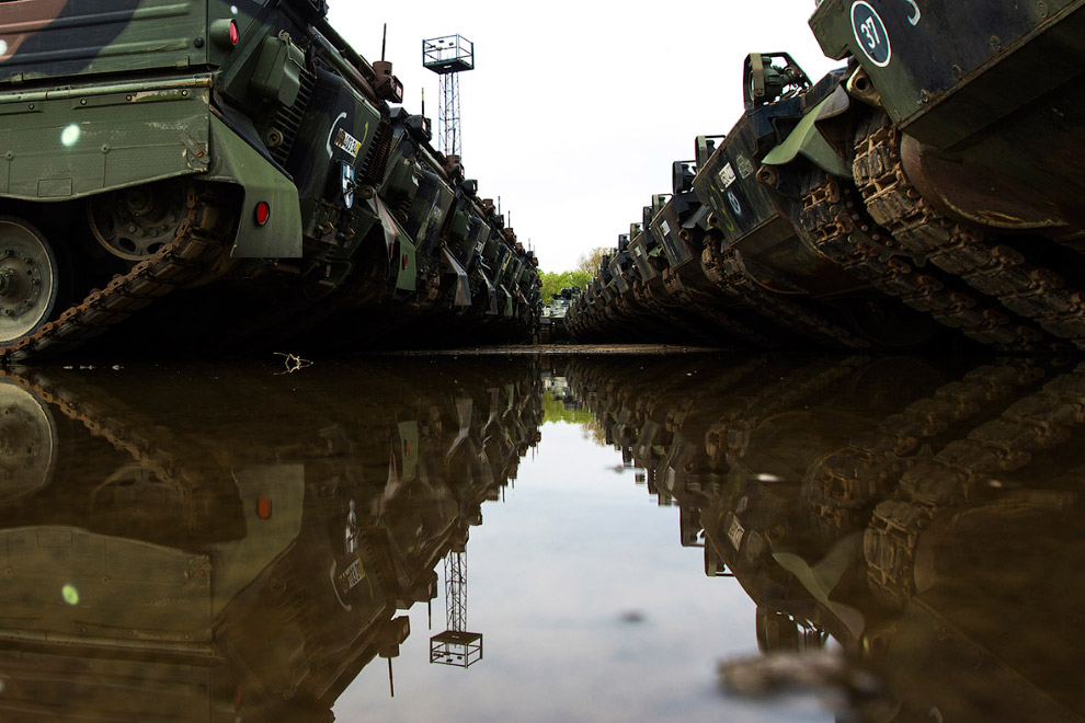 Кладбище танков под Берлином