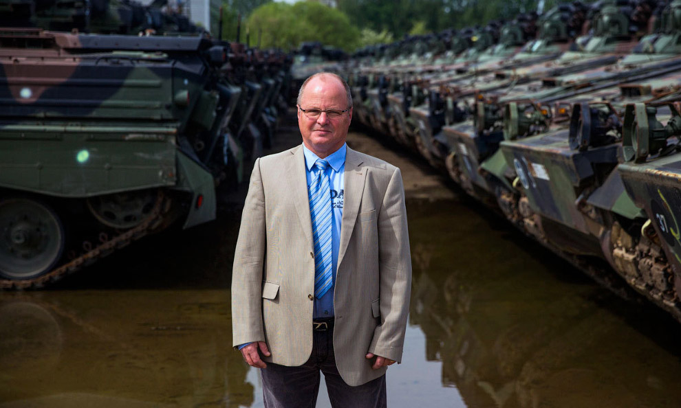 Кладбище танков под Берлином