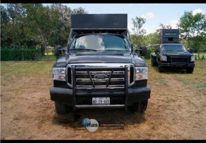 Нарко-автомобили мексиканских картелей (30 фото)