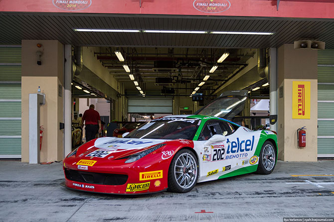 Как прошло соревнование Феррари Челлендж в Абу-Даби