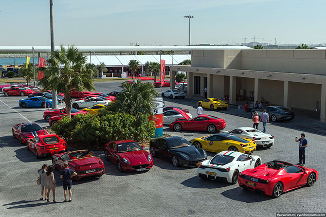 Как прошло соревнование Феррари Челлендж в Абу-Даби