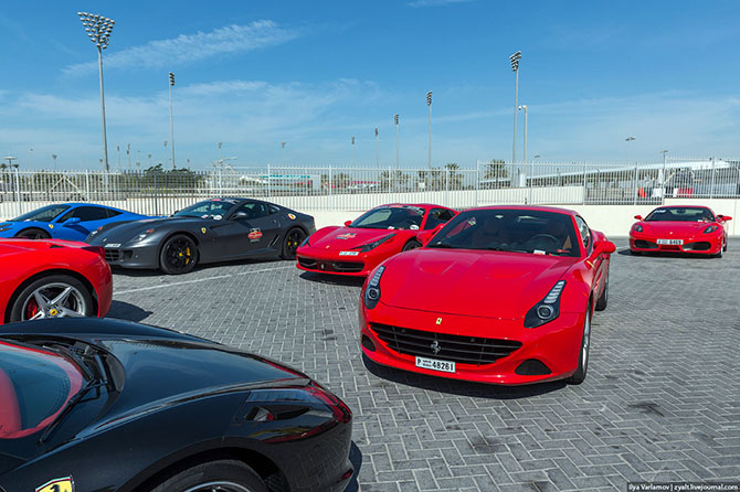 Как прошло соревнование Феррари Челлендж в Абу-Даби