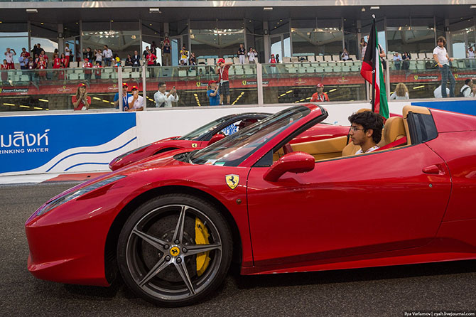 Как прошло соревнование Феррари Челлендж в Абу-Даби