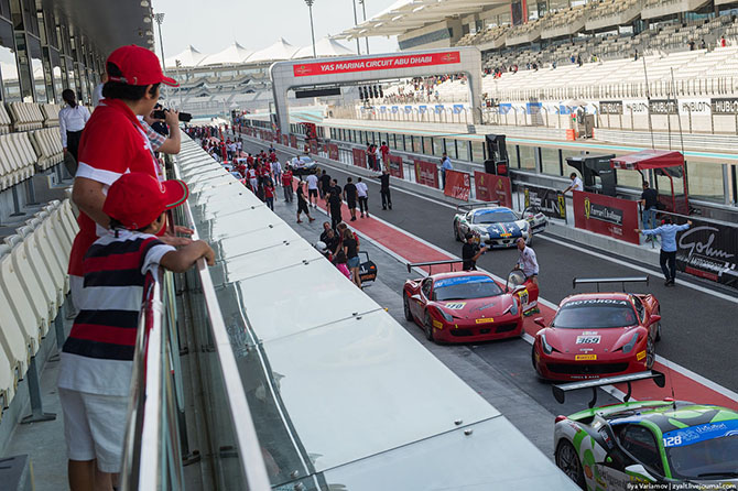 Как прошло соревнование Феррари Челлендж в Абу-Даби