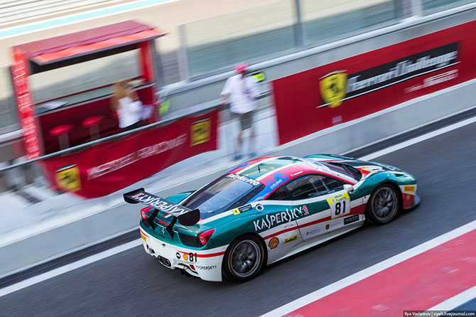 Как прошло соревнование Феррари Челлендж в Абу-Даби