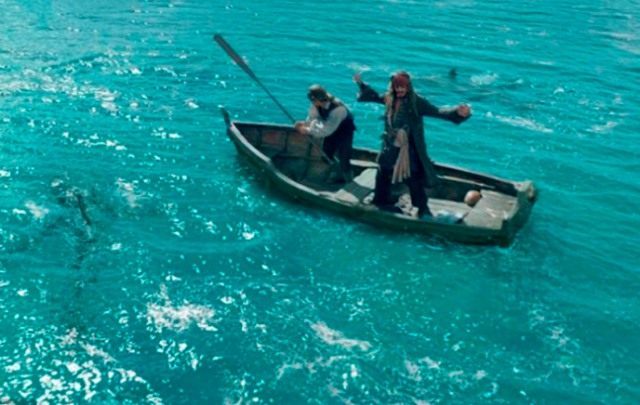 Пираты Карибского моря до и после спецэффектов